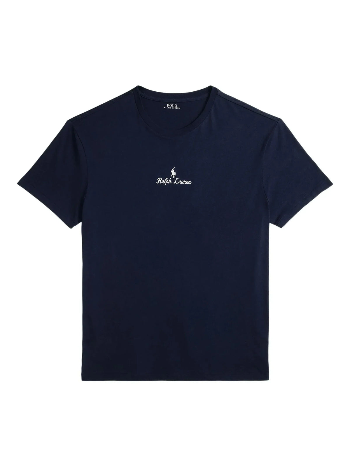 RALPH LAUREN Classic Fit Logo Jersey T-Shirt Aviator Navy